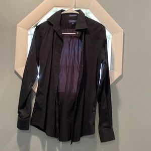 Faconnable brand button down blouse. Size s.